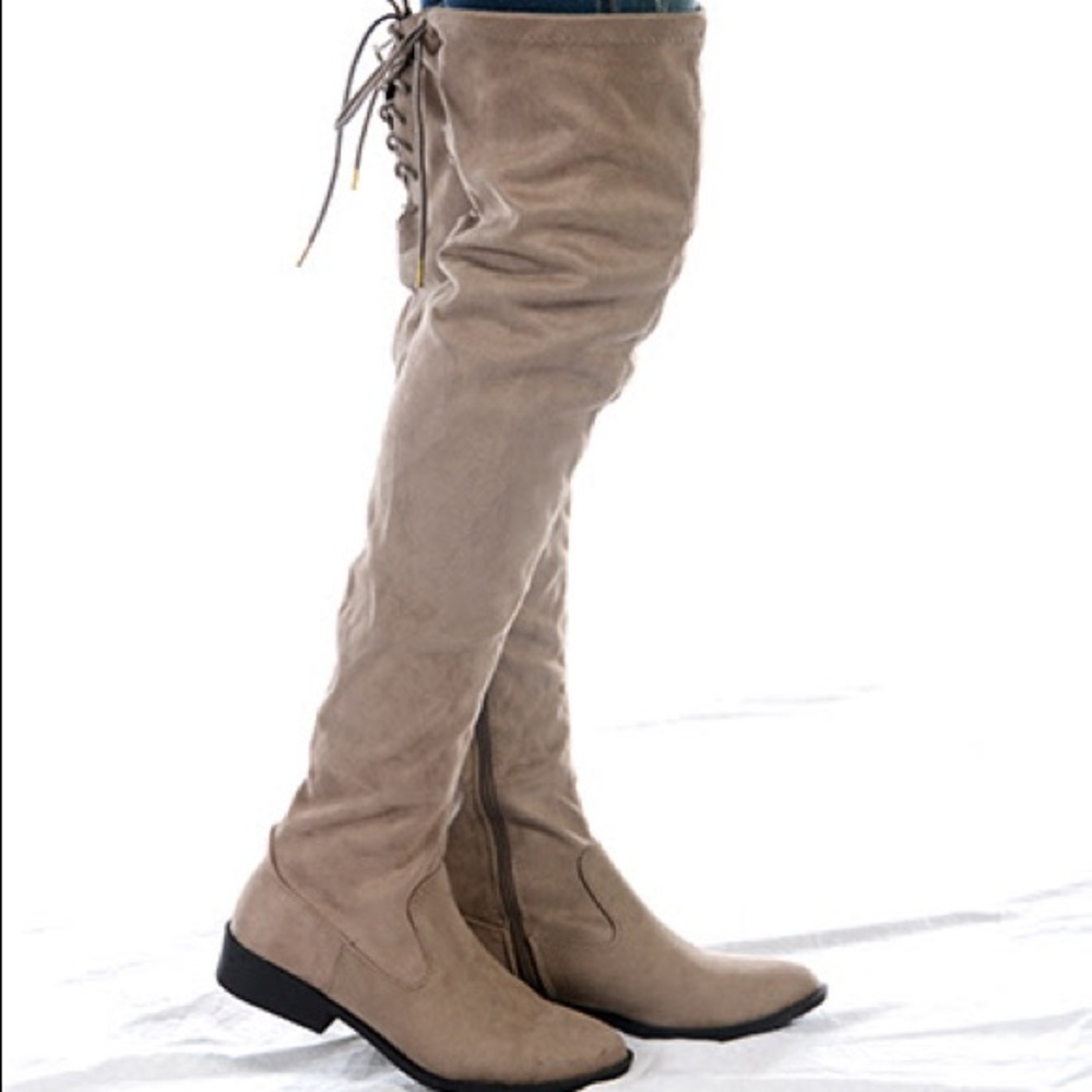 Over the knee boot